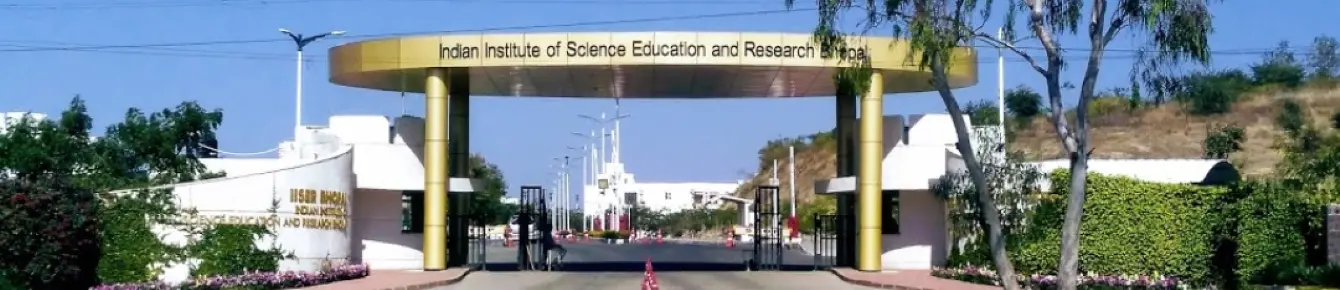 Indian Institute of Science Education and Research Bhopal Internship