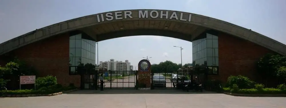 Indian Institute of Science Education and Research Mohali Internship