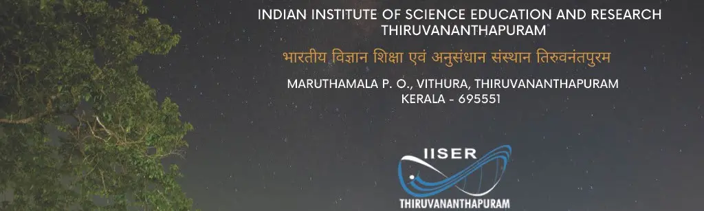 Indian Institute of Science Education and Research  Thiruvananthapuram Internship